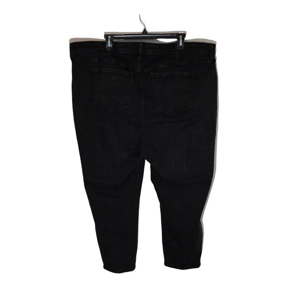 Torrid Jeans Women Size 24R Size 3X Plus Curvy Skinny Cotton Stretch Black - Picture 3 of 5